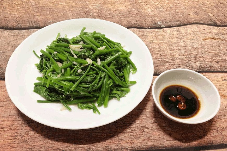 Món ngon khó cưỡng từ ngọn su su. Ảnh: sưu tầm