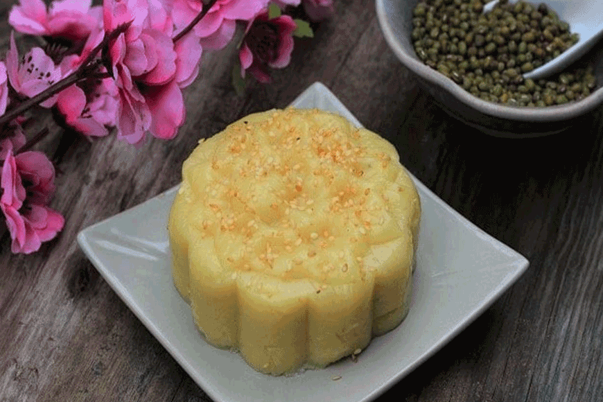 Chiếc bánh ngõa đẹp mắt ngon miệng. Ảnh: sưu tầm