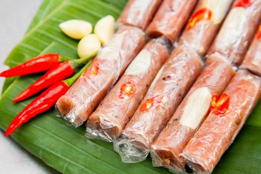Nem chua Đại Từ. Nguồn ảnh: Sưu tầm