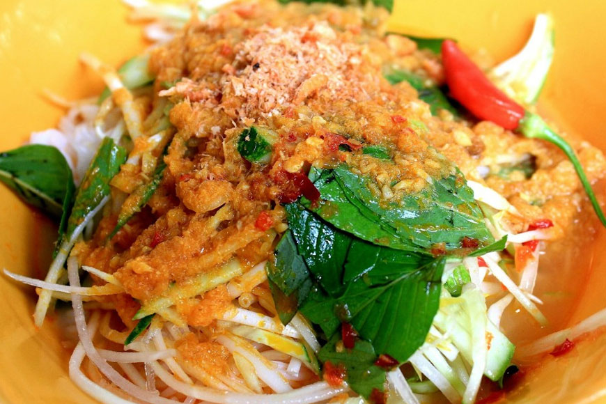 Các nguyên liệu hòa vào nhau, thơm mùi của biển cả. Ảnh: Sưu tầm 