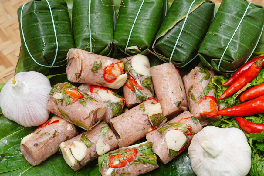 Nem chua Thanh Hóa. Ảnh: Sưu tầm 