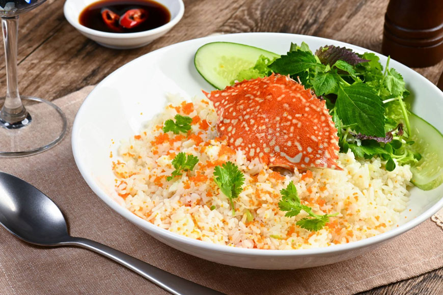 Cơm ghẹ. Ảnh: Sưu tầm 