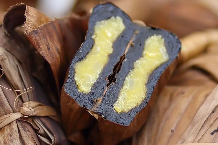 Bánh sắn lá gai. Ảnh: Sưu tầm 