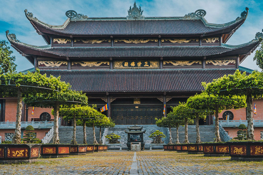 Chùa Bái Đính. Ảnh: Sưu tầm 