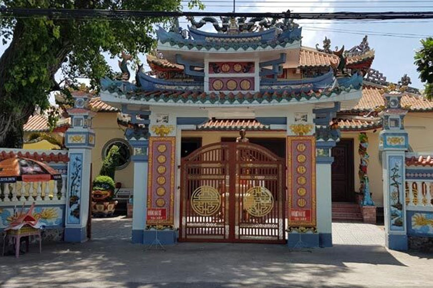 Đình thần Nguyễn Trung Trực. Ảnh: Sưu tầm