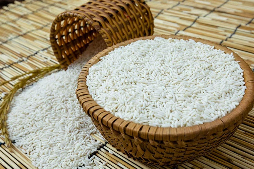 Nhờ những hạt gạo quý mà rượu nếp Kim Sơn trở thành vị hảo hạng. Ảnh: Sưu tầm 