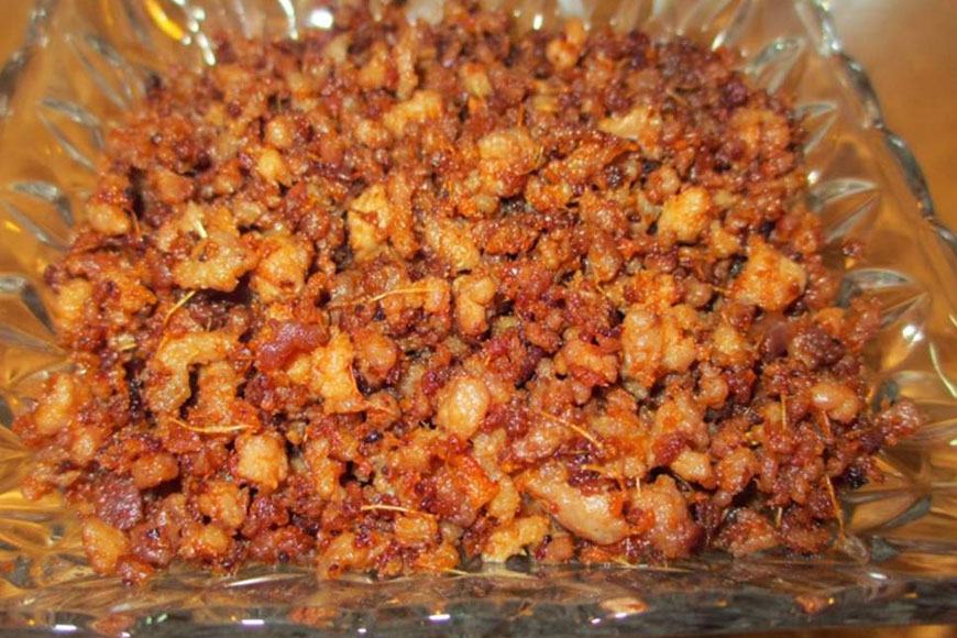 Mắm tép Gia Viễn - Ninh Bình càng ăn càng ghiền. Ảnh: Sưu tầm 