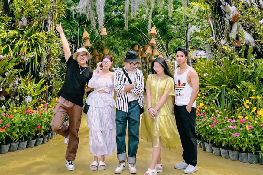 Đến Đảo Hoa Lan để tận hưởng thiên nhiên trong lành. Ảnh: Sưu tầm 