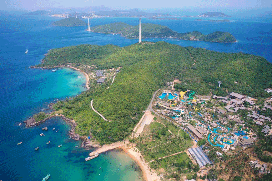 Tổ hợp vui chơi rộng lớn hàng đầu Kiên Giang. Ảnh: sưu tầm