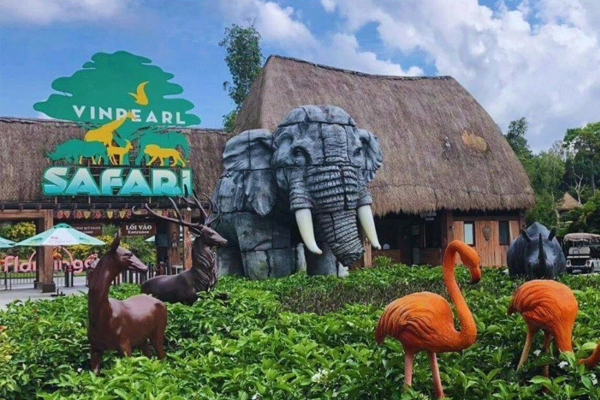 Tổng quan về Vinpearl Safari Phú Quốc. Ảnh: sưu tầm