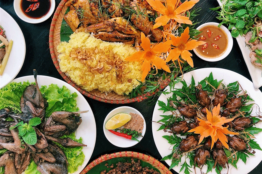 Những món ăn thu hút nhiều du khách nhất. Ảnh: sưu tầm
