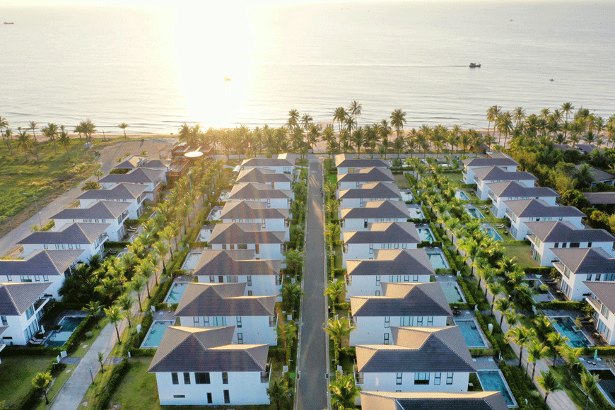 Khu resort đẳng cấp hàng đầu Kiên Giang. Ảnh: sưu tầm