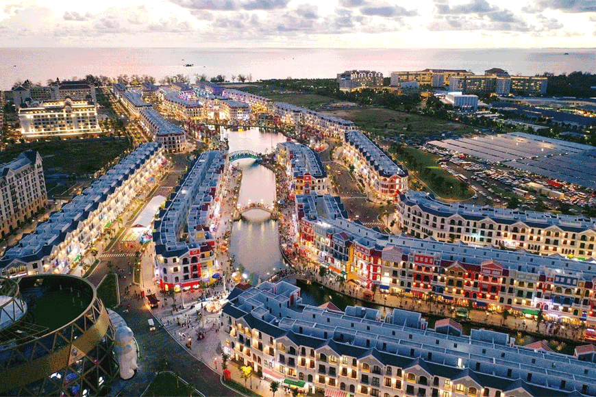 Châu Âu thu nhỏ giữa lòng Phú Quốc. Ảnh: sưu tầm