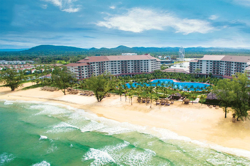 Nét đẹp Vinpearl Resort. Ảnh: sưu tầm