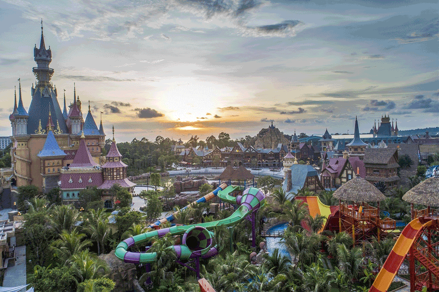 Không gian vui chơi đa dạng tại Vin Wonders. Ảnh: sưu tầm