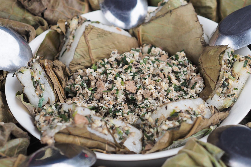 Giới thiệu về bánh trứng kiến ở Thái Nguyên. Ảnh: Sưu tầm