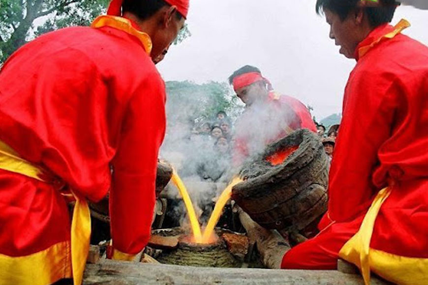 Một trong những phần của lễ hội. Ảnh: Sưu tầm