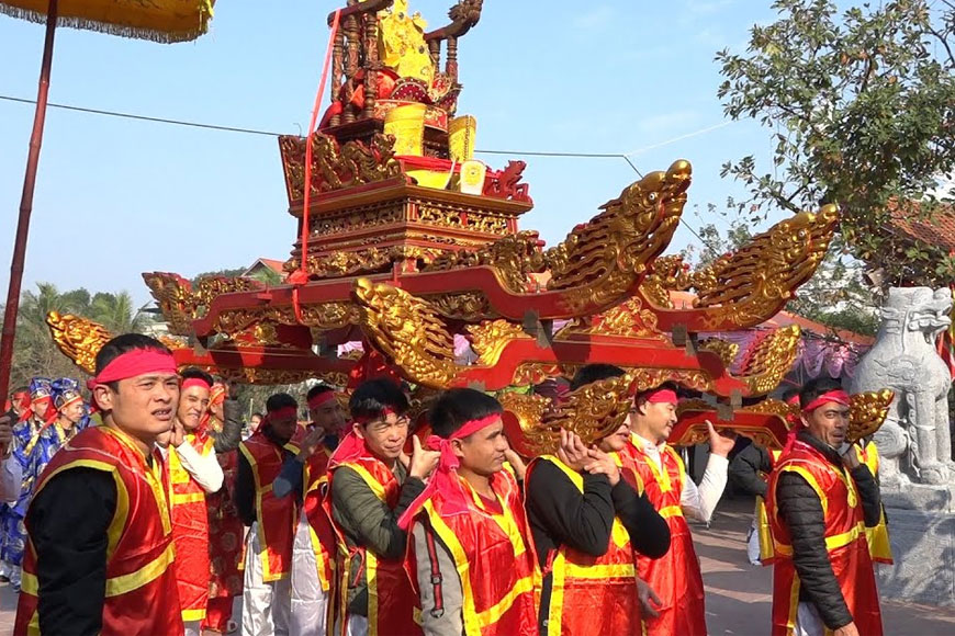 Hội Đại Bái ở Bắc Ninh. Ảnh: Sưu tầm