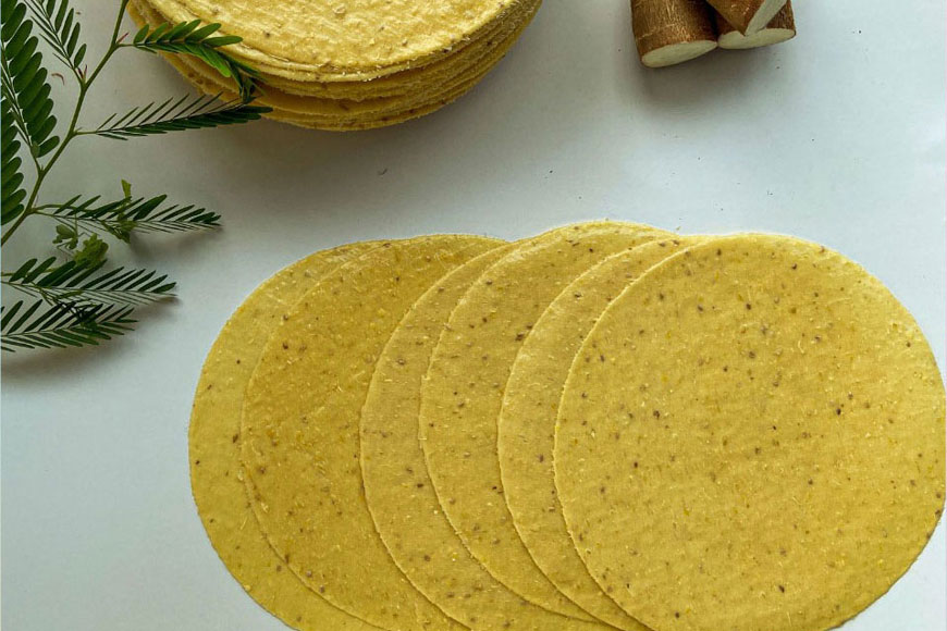 Bánh phồng thơm ngon. Ảnh: Sưu tầm 