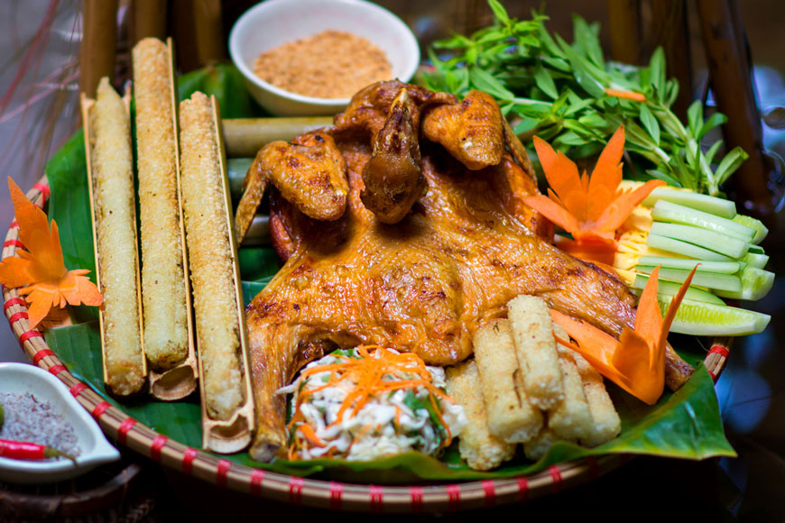 Ăn cùng với thịt nướng. Ảnh: Sưu tầm