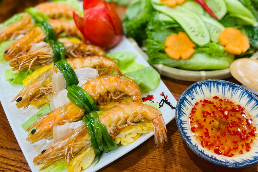 Tôm cuốn Thừa Lâm. Ảnh: Sưu tầm