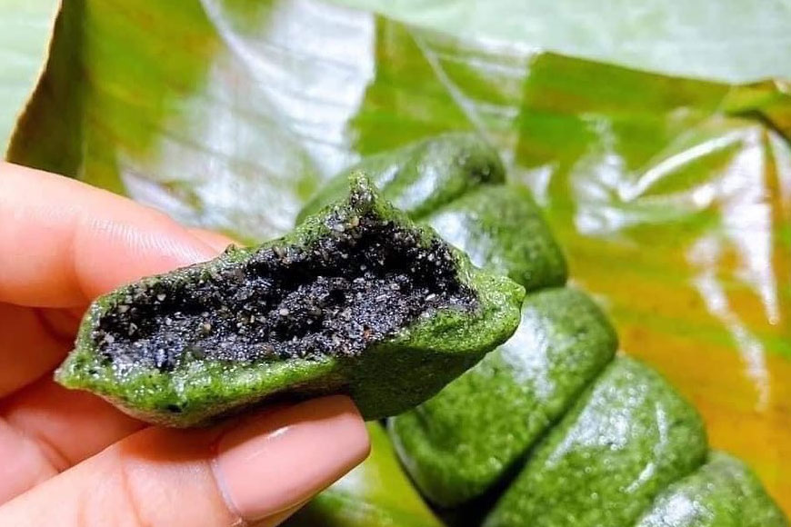 Thành phẩm bánh ngải. Ảnh: Sưu tầm