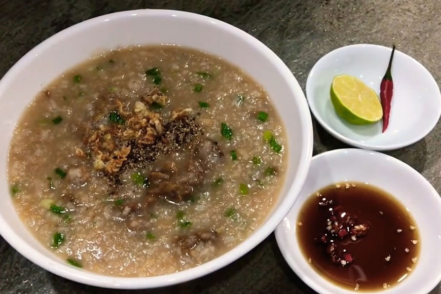 Nhum biển nấu cháo. Ảnh: Sưu tầm