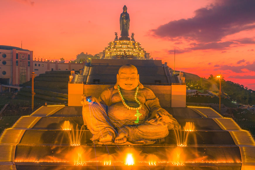 Địa điểm tham quan tại Tây Ninh. Ảnh: Sưu tầm 
