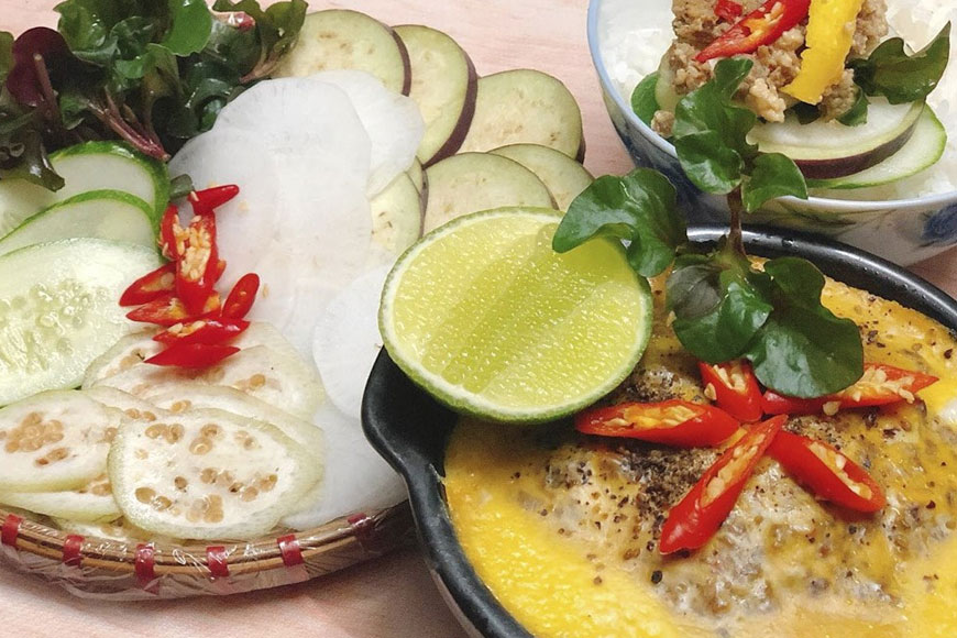 Mắm chưng kiểu Khmer. Ảnh: Sưu tầm