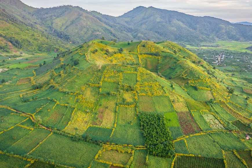 Cách di chuyển lên Chư Đăng Ya. Ảnh: Sưu tầm 