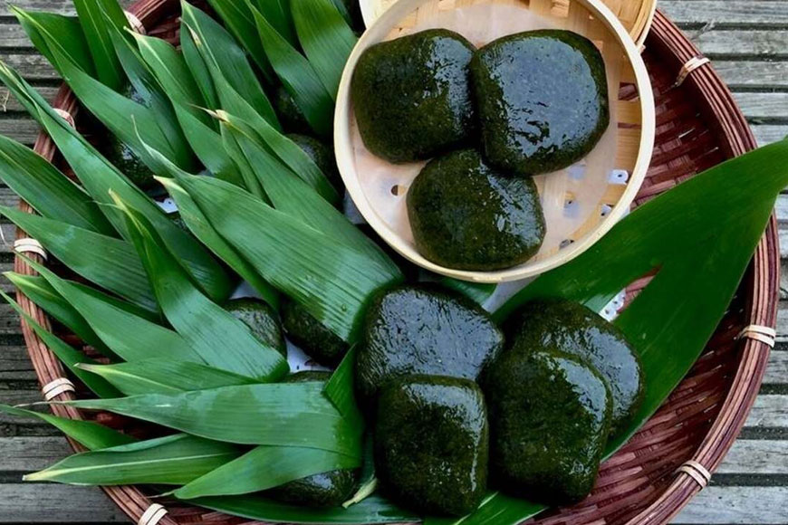 Câu chuyện thú vị về bánh ngải. Ảnh: Sưu tầm