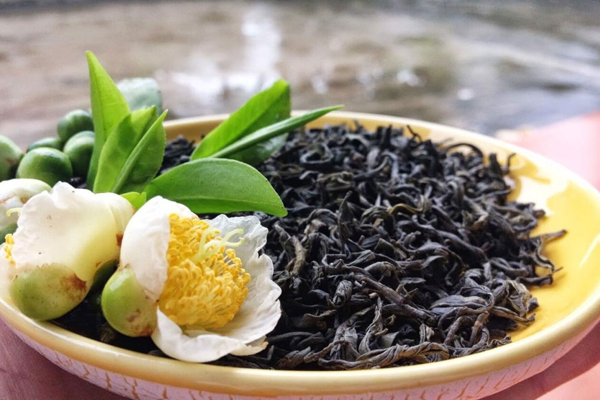 Chè Thái Nguyên thơm lừng một góc. Ảnh: Sưu tầm