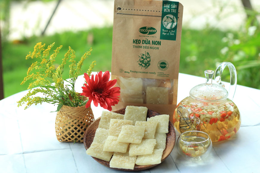 Một trong những đặc sản nổi tiếng của vùng Bến Tre. Ảnh: Sưu tầm 