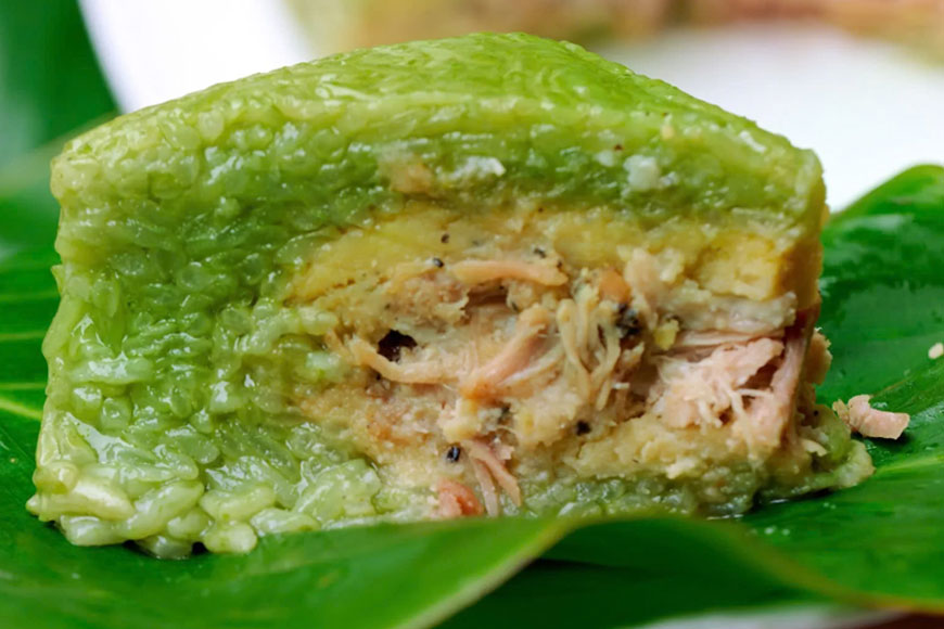 Bánh chưng Bờ Đậu. Ảnh: Sưu tầm
