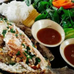 Phương pháp nướng đặc trưng giúp món ăn thêm ngon. Ảnh: Sưu tầm 