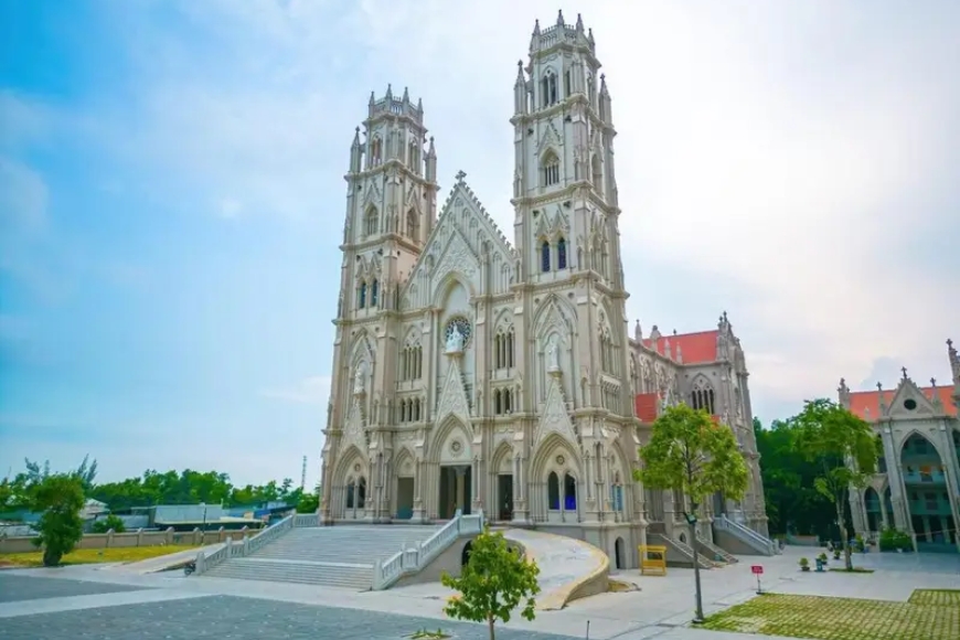 Nhà thờ Song Vĩnh: Tuyệt tác kiến trúc châu Âu giữa lòng Bà Rịa – Vũng Tàu